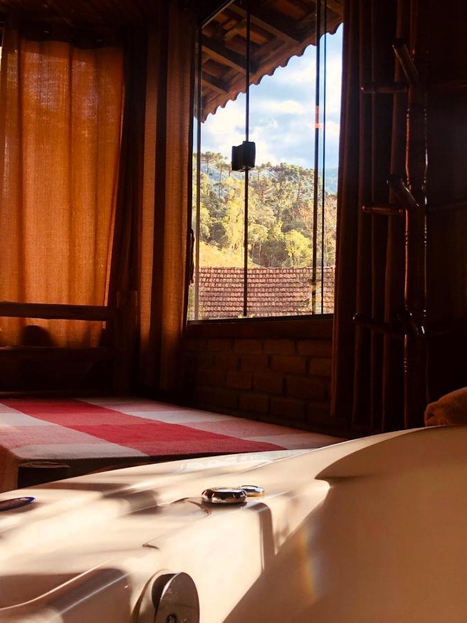 Pousada Chales Binitz Visconde de Mauá Rom bilde